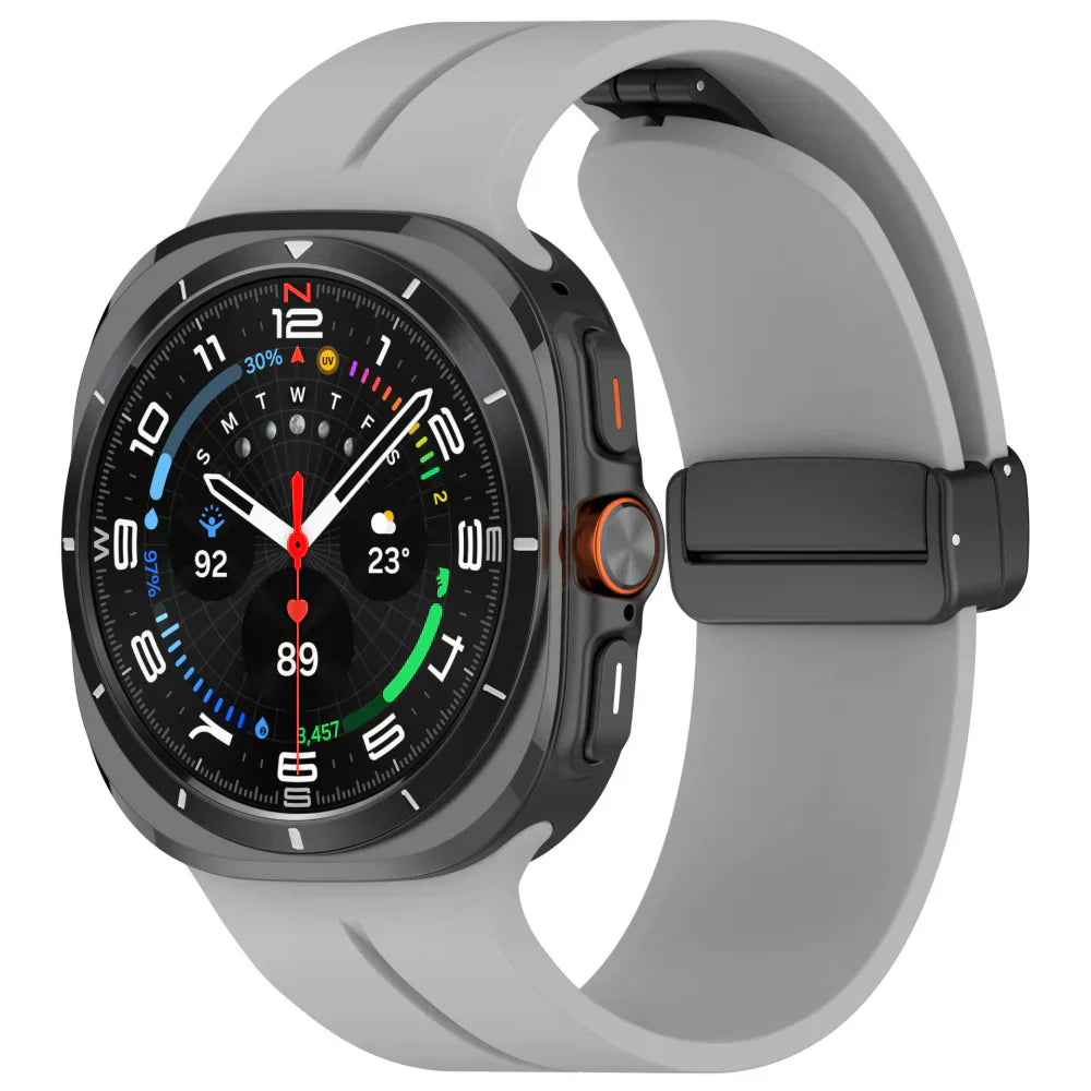 Magnetisches Silikonarmband für die Samsung Galaxy Watch Ultra