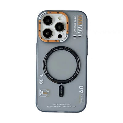 Klare Frosted Magsafe-Hülle für iPhone 16