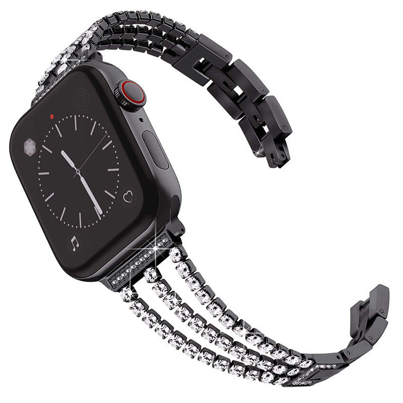 Bling Diamond Link Armband für die Apple Watch