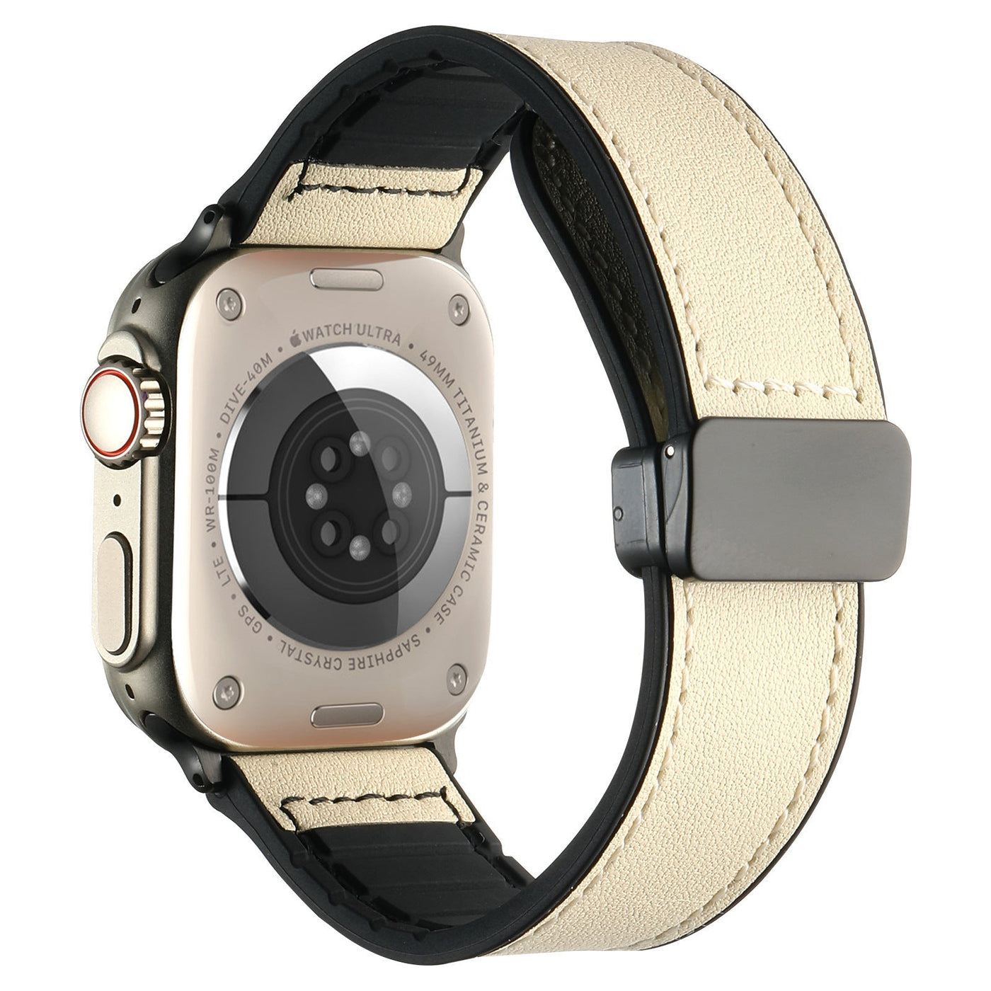 Silicone Magnetisches Lederarmband
