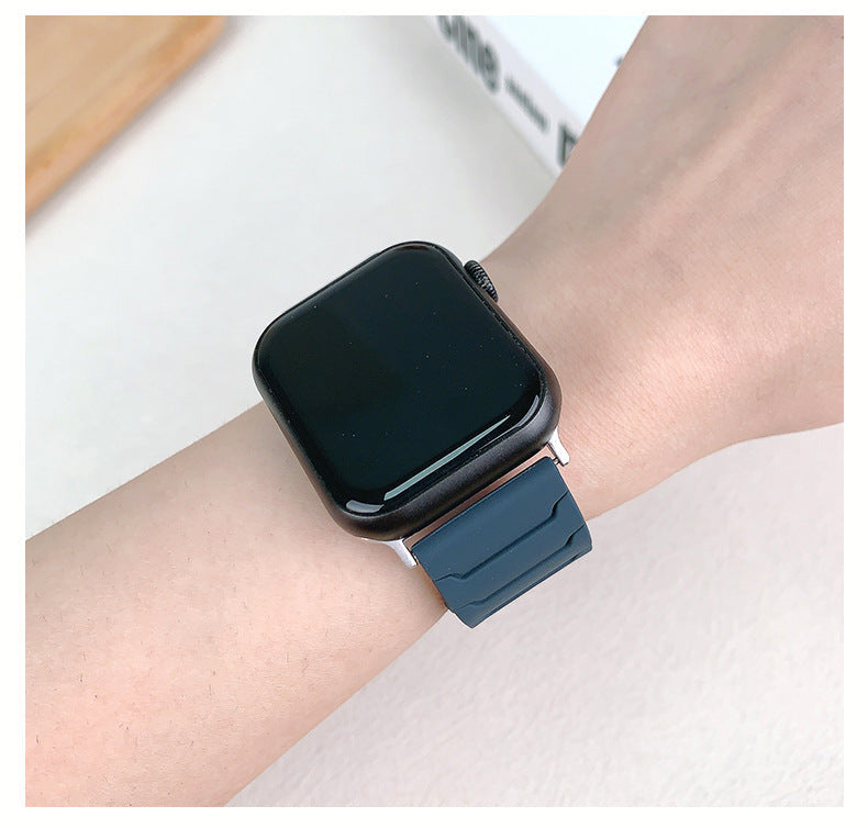 Armor Warrior Silikon-Magnet-Uhrenarmband für die Apple Watch