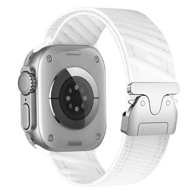 Twill-Nylon-Armband mit Fallschirmverschluss für die Apple Watch