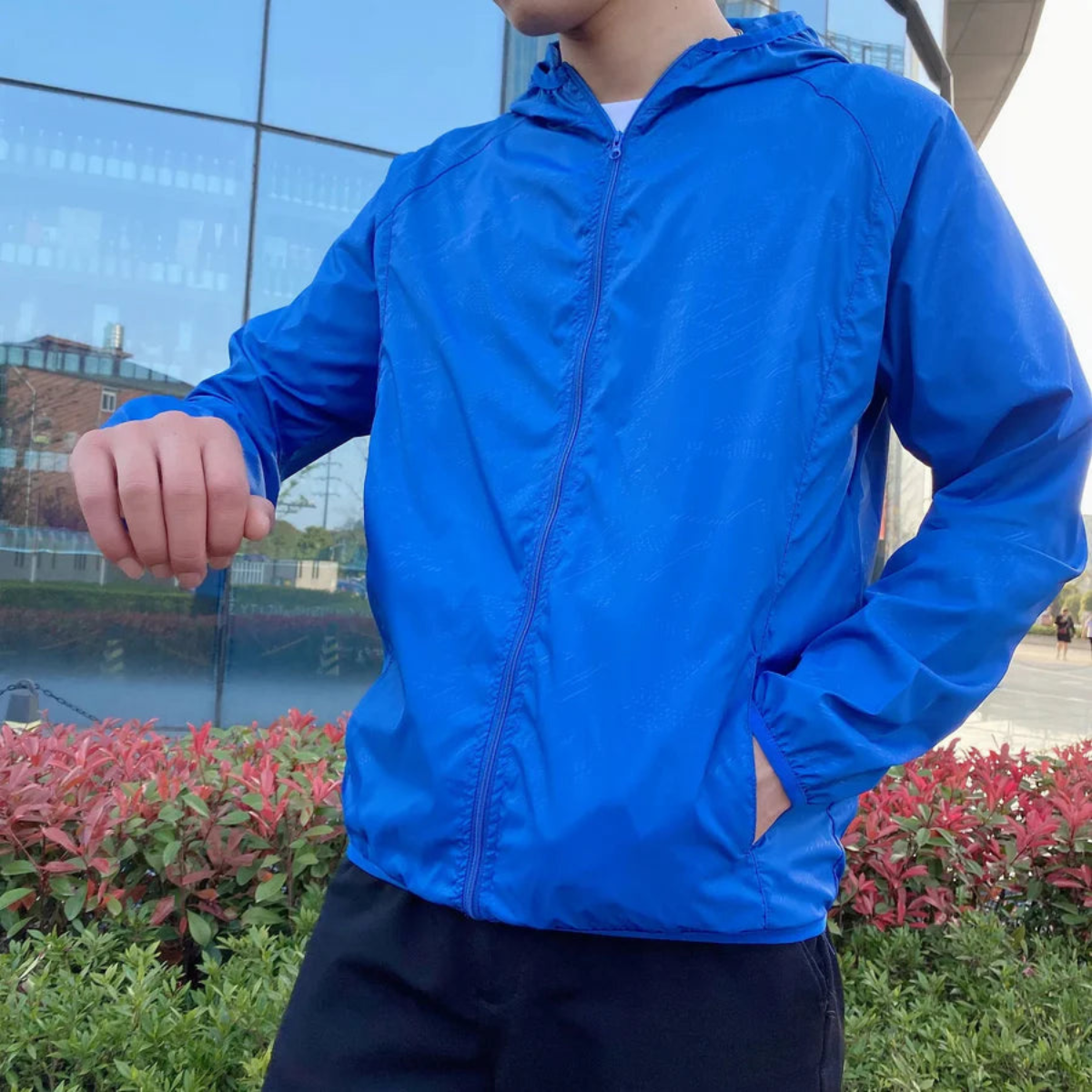 Leichte Zip-Jacke Für Herren