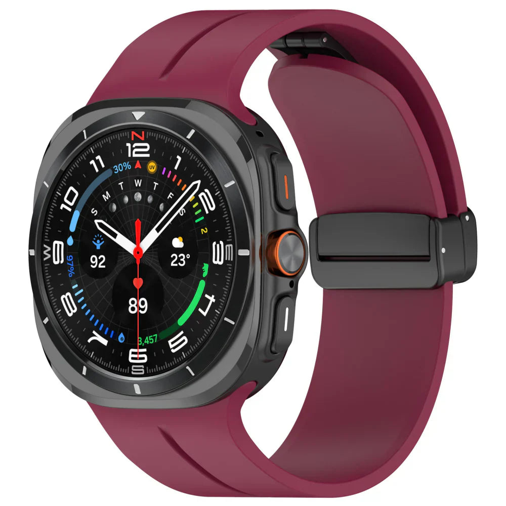 Magnetisches Silikonarmband für die Samsung Galaxy Watch Ultra