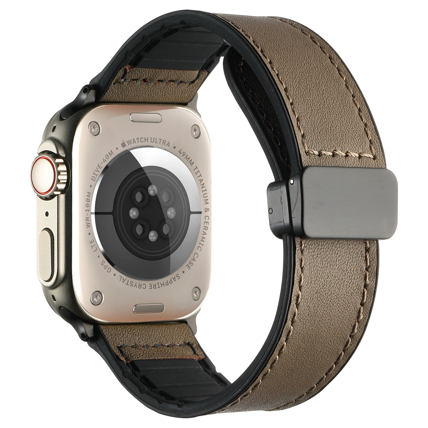 Silicone Magnetisches Lederarmband