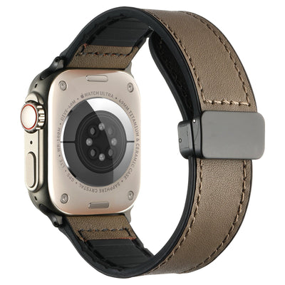 Silicone Magnetisches Lederarmband