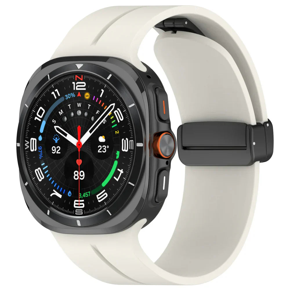 Magnetisches Silikonarmband für die Samsung Galaxy Watch Ultra