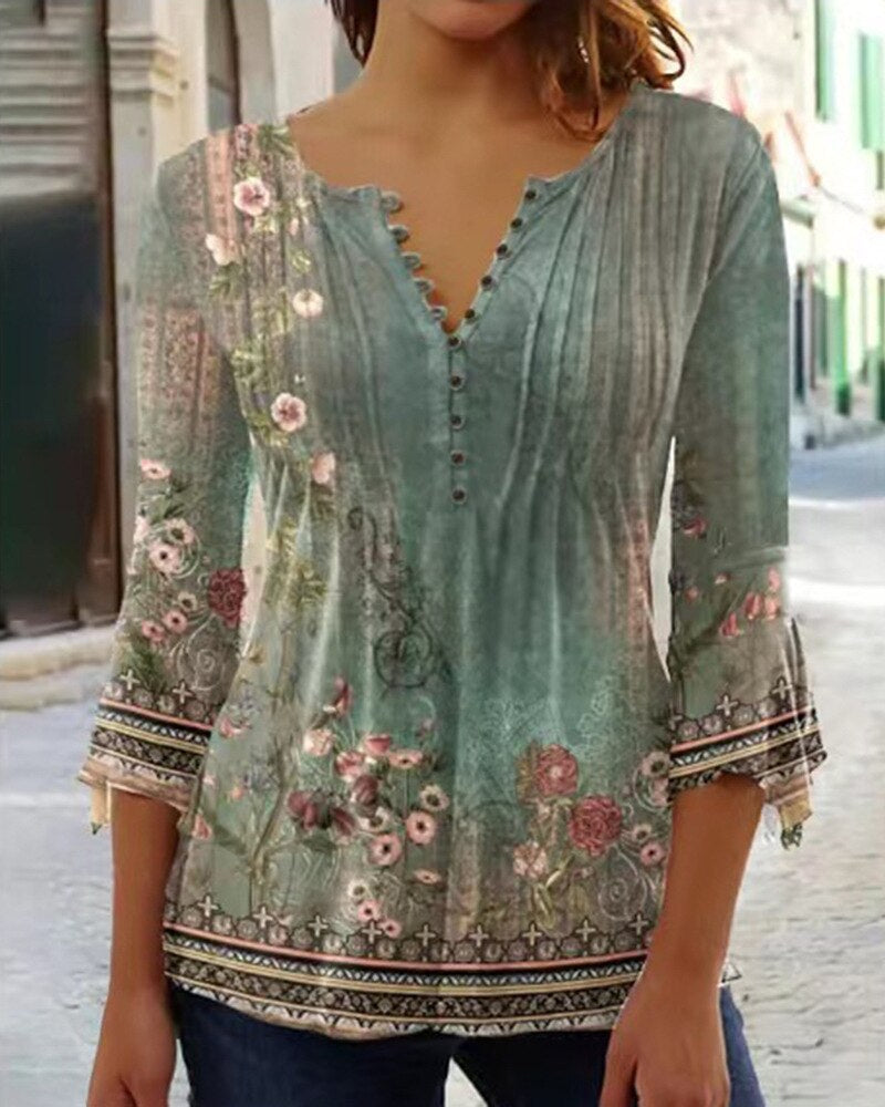 Hildegard | Stilvolle und elegante Sommerbluse