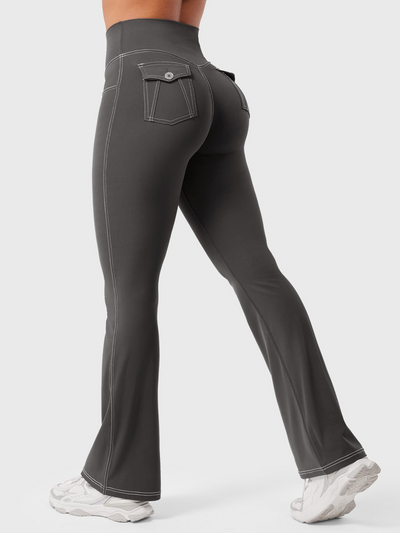 Vexaro | Flexibles Flared-Leggings für Damen Sommer