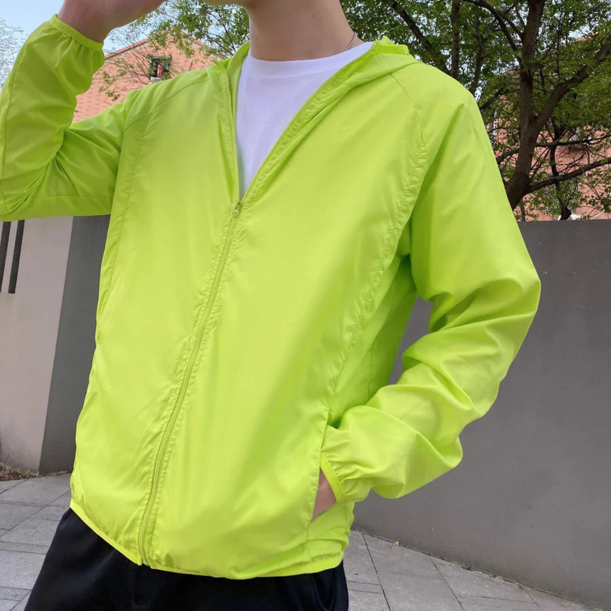 Leichte Zip-Jacke Für Herren