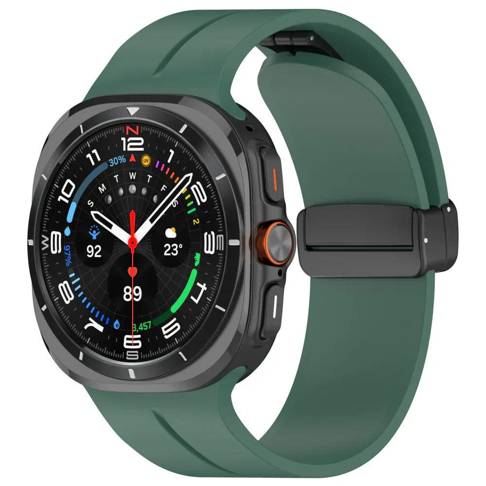 Magnetisches Silikonarmband für die Samsung Galaxy Watch Ultra