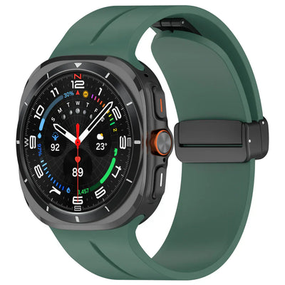 Magnetisches Silikonarmband für die Samsung Galaxy Watch Ultra