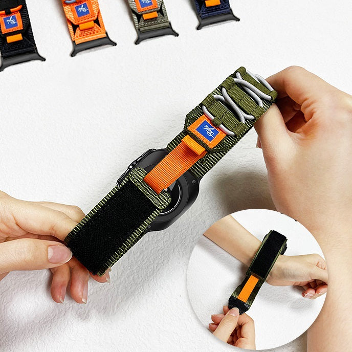 Designer Nylon Gewebtes Band für Samsung Watch 7 Ultra