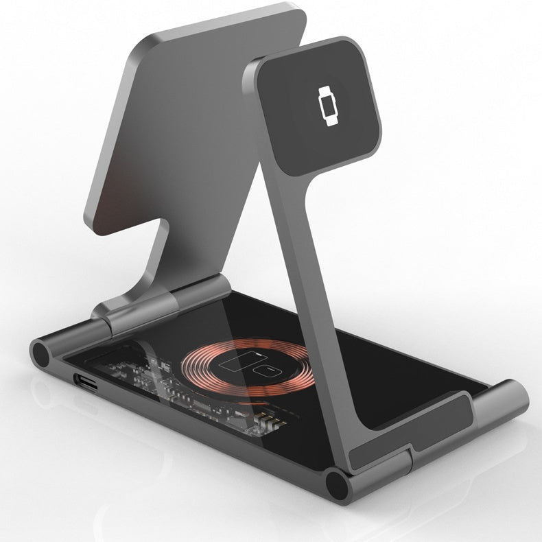 T25-3in 1 Wireless-Ladestation für Apple Watch & iPhone