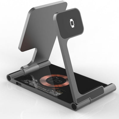 T25-3in 1 Wireless-Ladestation für Apple Watch & iPhone