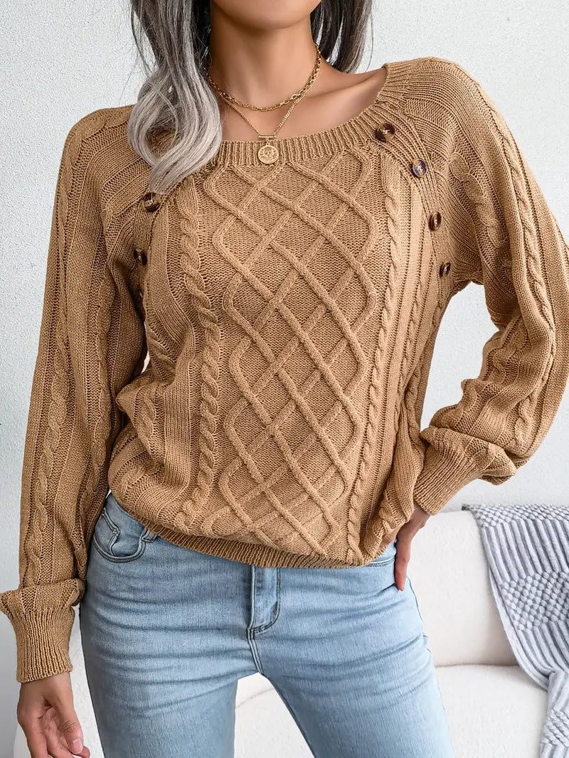Pauline | Stilvoller Strickpullover für Frauen