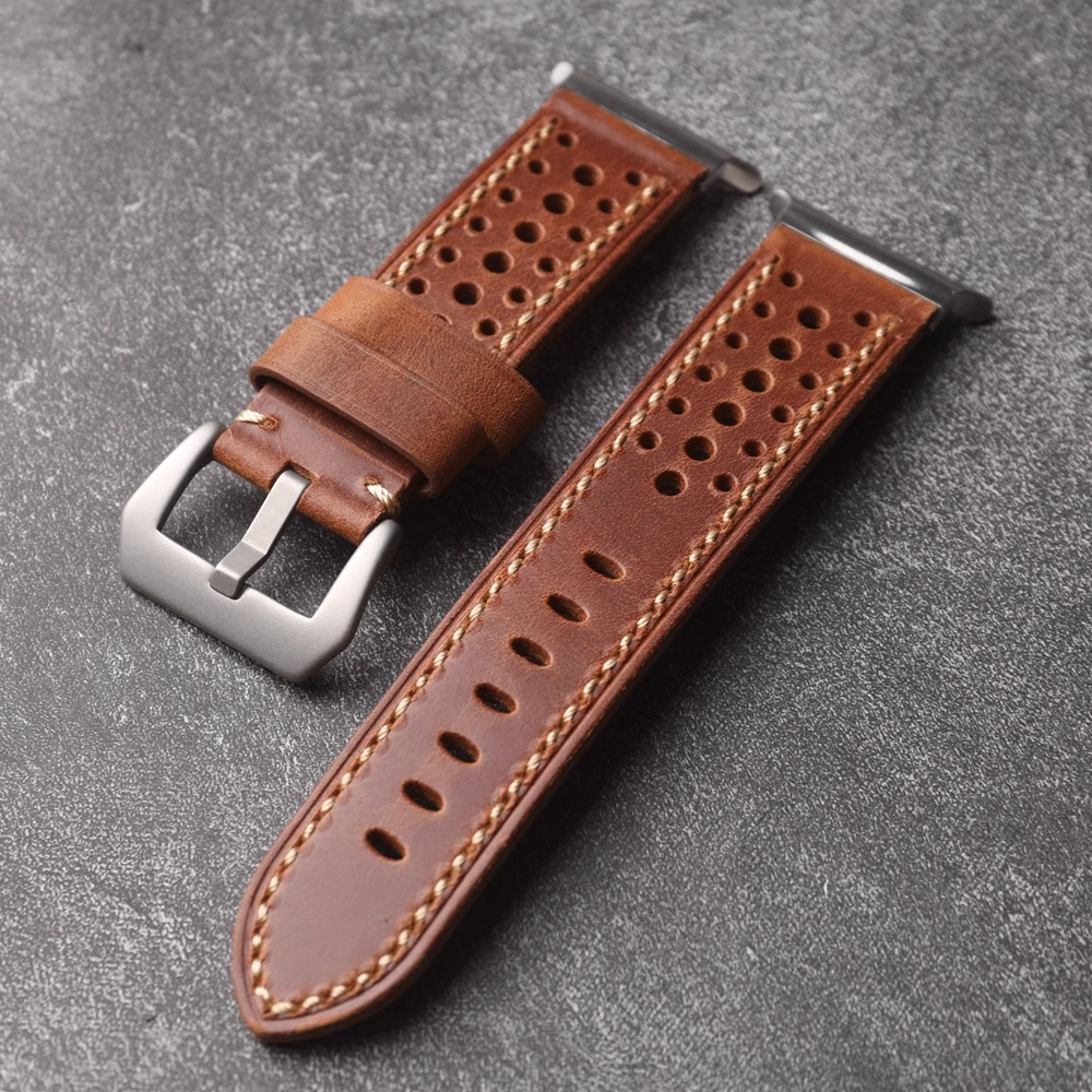 Vintage-Rennuhrenarmband für Samsung Watch Ultra