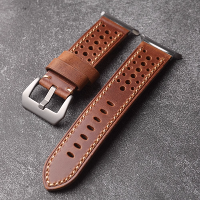 Vintage-Rennuhrenarmband für Samsung Watch Ultra