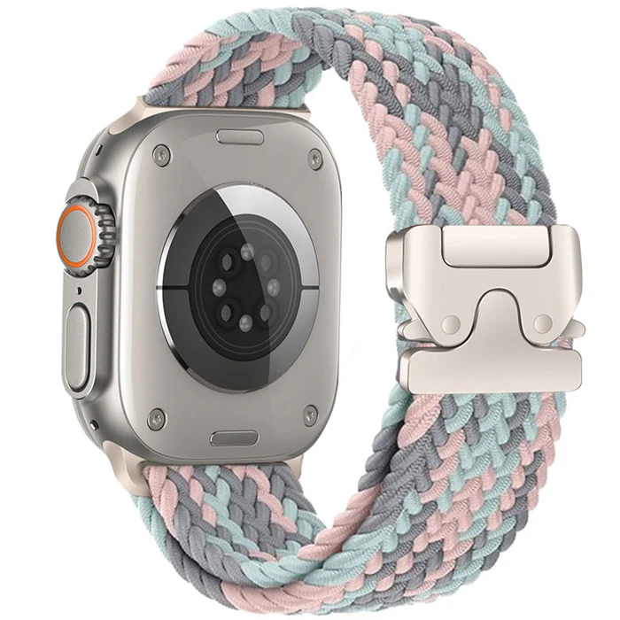 Elastisches Nylon-Parachute-Buckle-Uhrenarmband geeignet für alle Apple-Serien