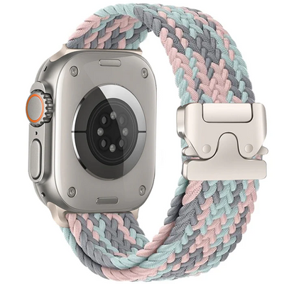 Elastisches Nylon-Parachute-Buckle-Uhrenarmband geeignet für alle Apple-Serien