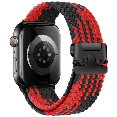 Elastisches Nylon-Parachute-Buckle-Uhrenarmband geeignet für alle Apple-Serien