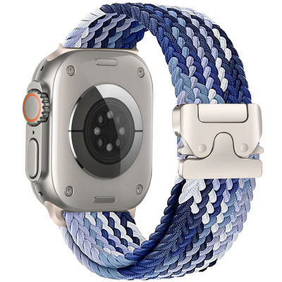 Elastisches Nylon-Parachute-Buckle-Uhrenarmband geeignet für alle Apple-Serien