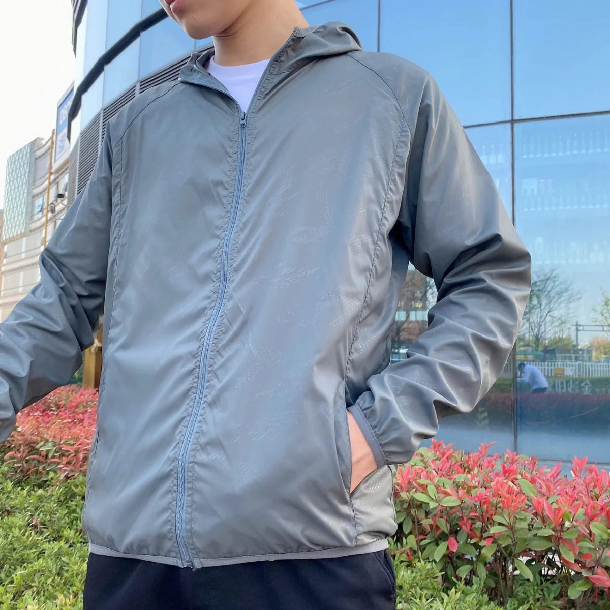 Leichte Zip-Jacke Für Herren