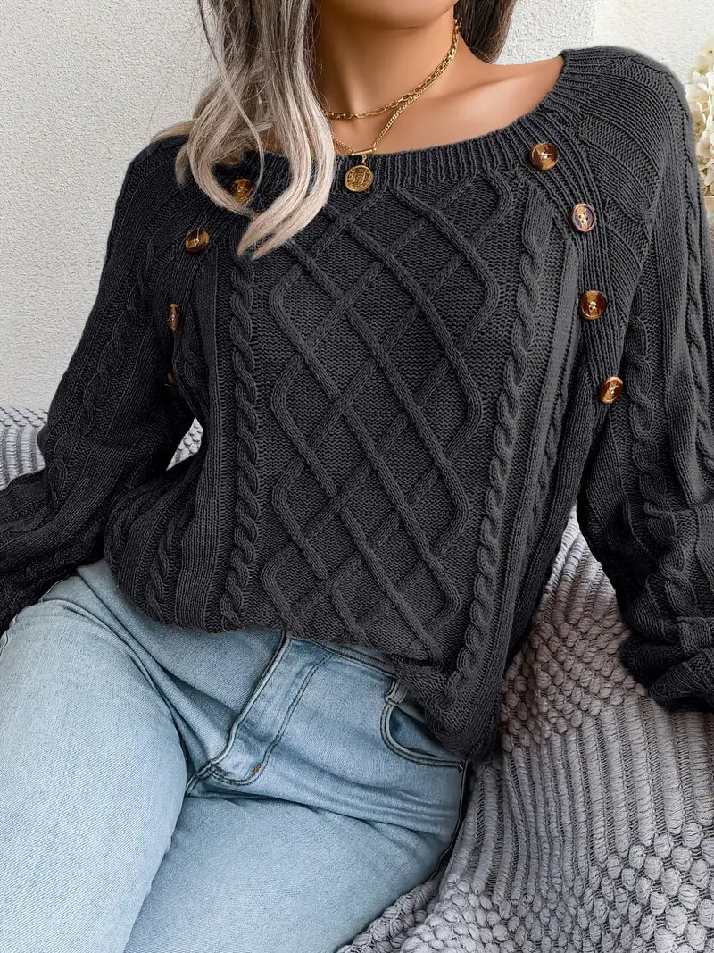 Pauline | Stilvoller Strickpullover für Frauen
