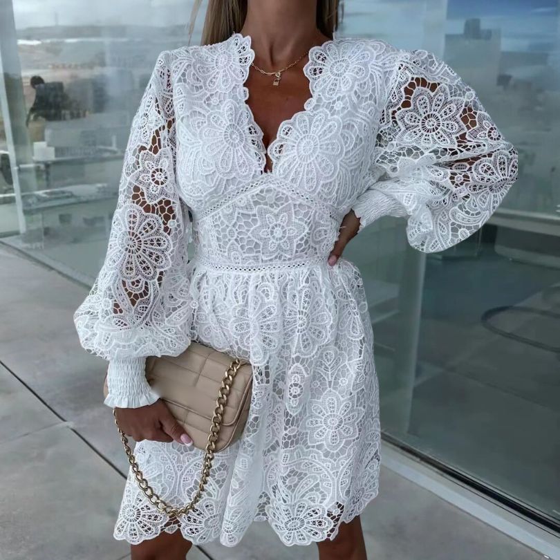 Elena di Roma | Atemberaubende Elegante Bluse mit langen Ärmeln