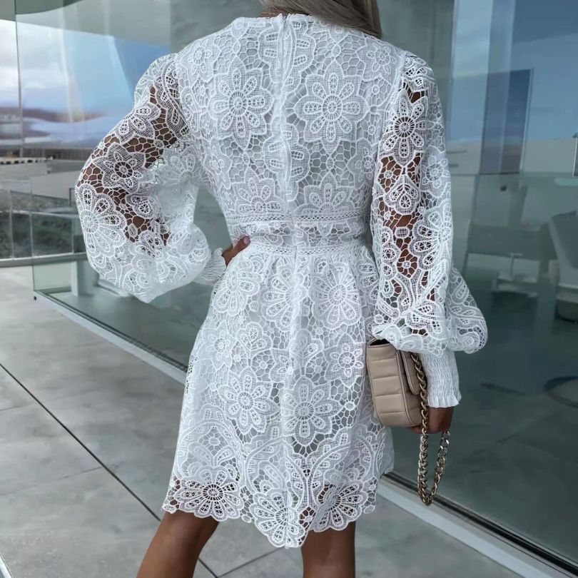 Elena di Roma | Atemberaubende Elegante Bluse mit langen Ärmeln