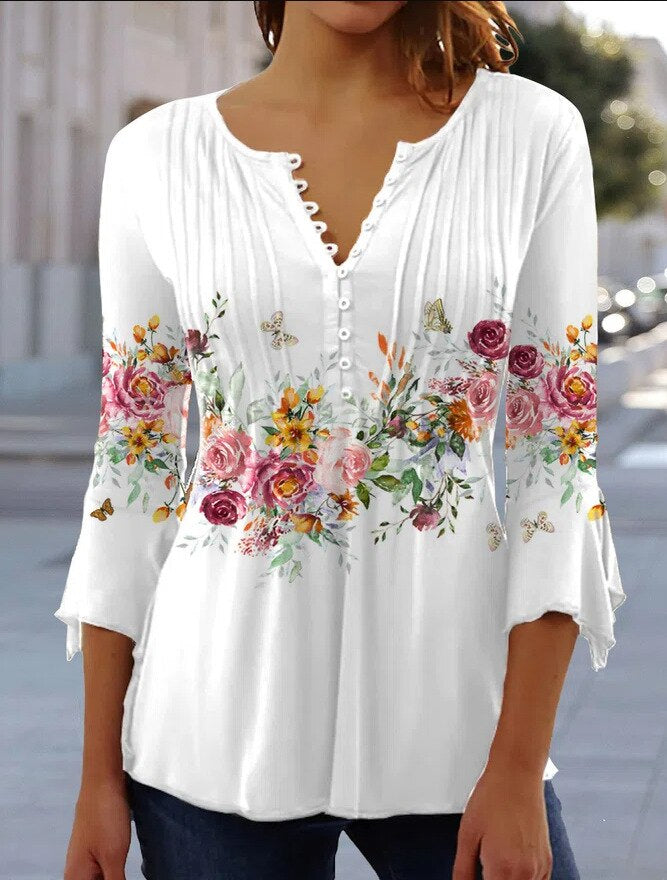 Hildegard | Stilvolle und elegante Sommerbluse