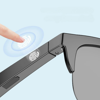LunettesAudio - Wasserdichte Brille mit Bluetooth-Headset für Roller