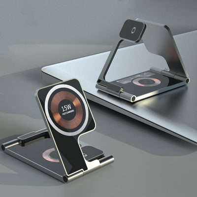 T25-3in 1 Wireless-Ladestation für Apple Watch & iPhone