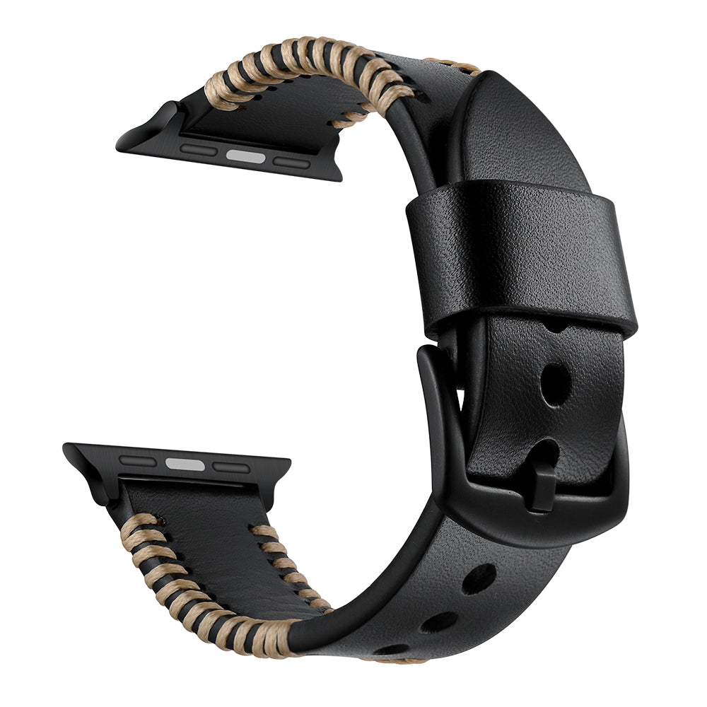 Leder Handgenähter Armband für die Apple Watch