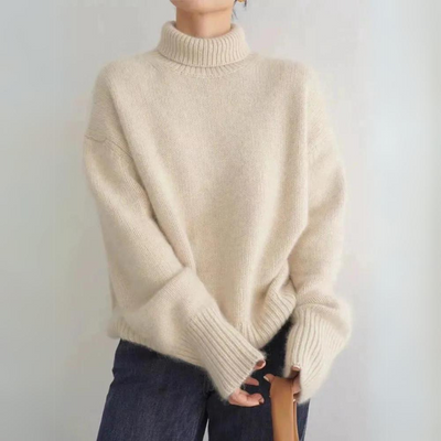 Lena | Bequemer, weicher Rollkragenpullover