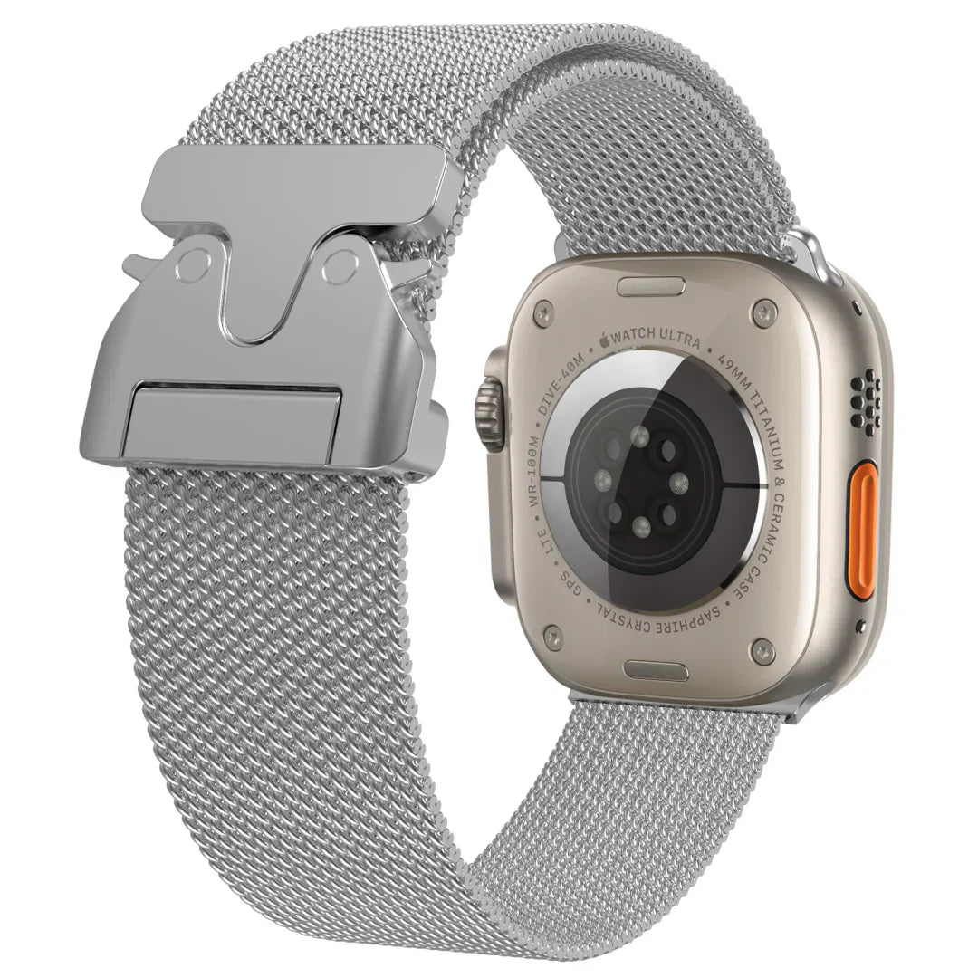 Geflochtenes Edelstahlband für die Apple Watch