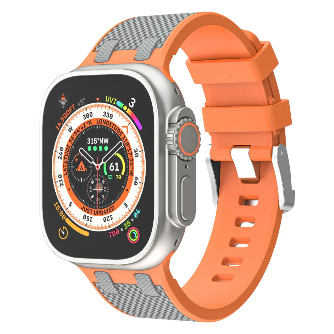 Neue AP Zwei-Farben Silikonband für die Apple Watch