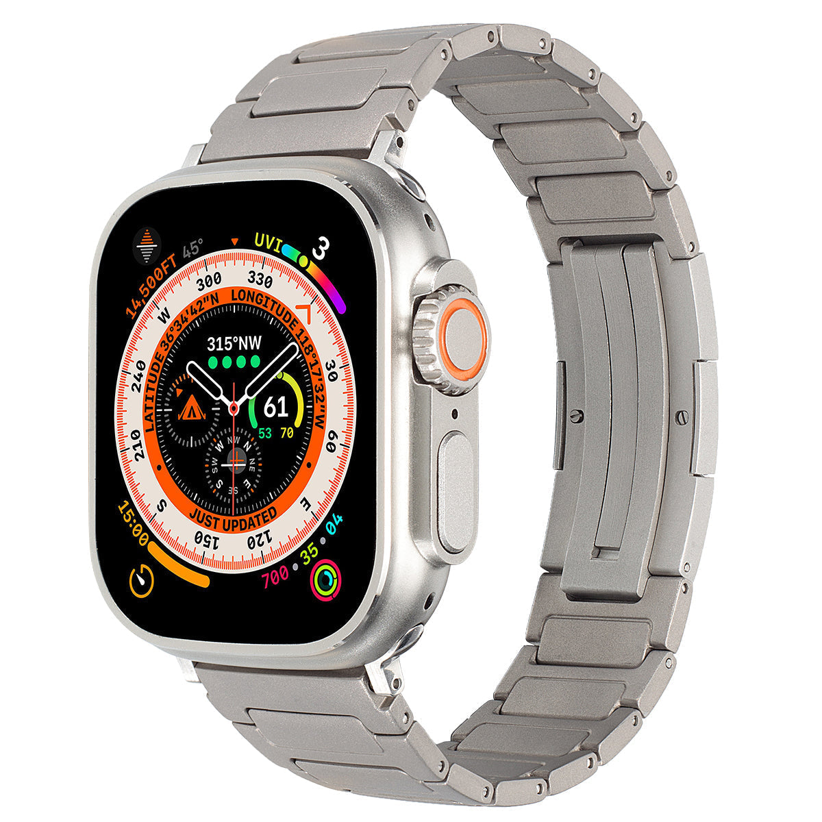 Titanband 2.0 für Apple Watch