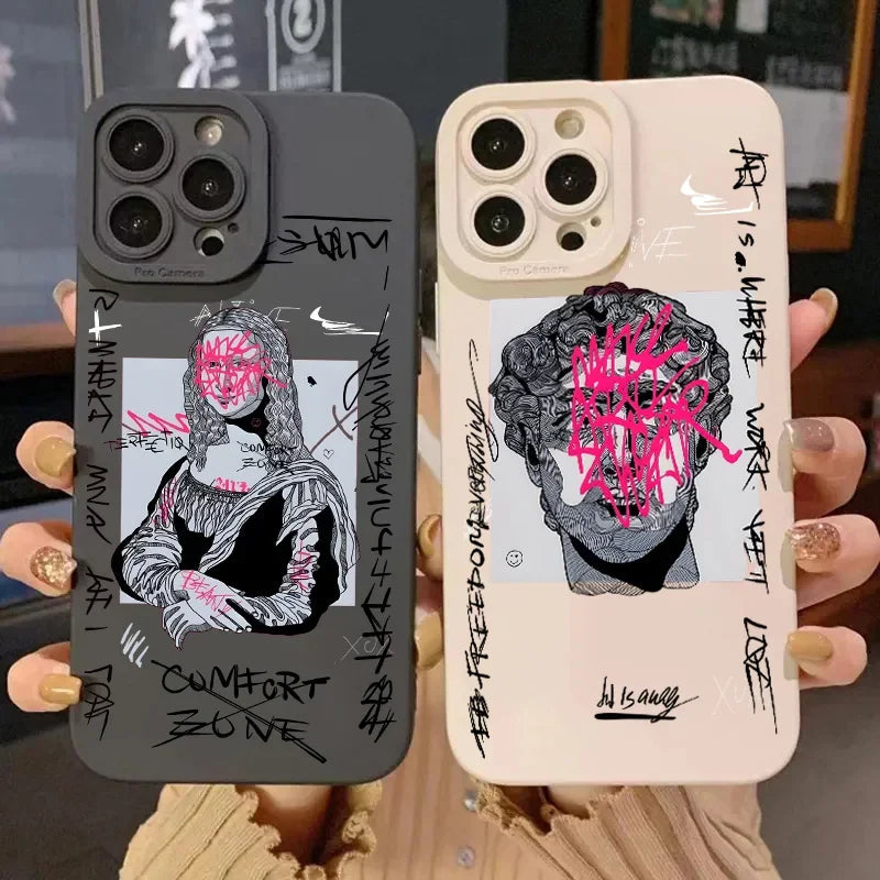Vandalis iPhone-Hülle