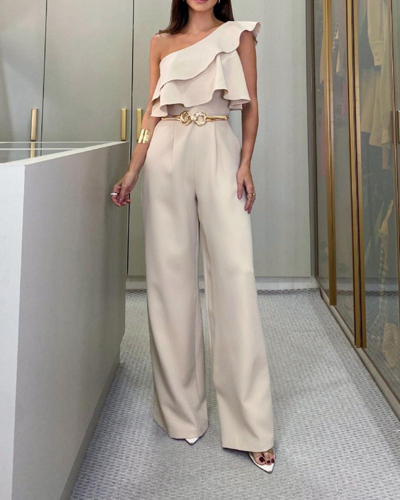 Alessia – Vielseitiger Damen Stretch Jumpsuit