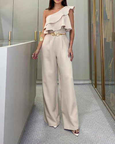 Alessia – Vielseitiger Damen Stretch Jumpsuit