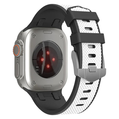 Neue AP Zwei-Farben Silikonband für die Apple Watch