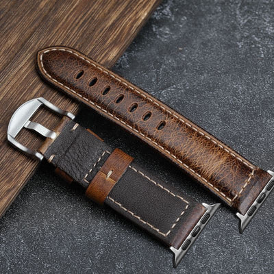 Handgemachter Vintage gewachster Lederarmband
