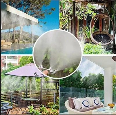 MistRing™ | Multifunktionales ringförmiges Hochdruck-Sprühgerät