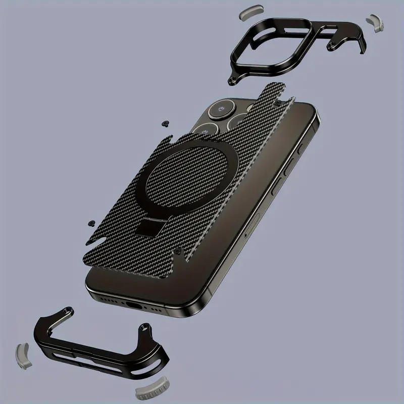 Aluminium-Skelett-Design aus Carbonfaser für iPhone
