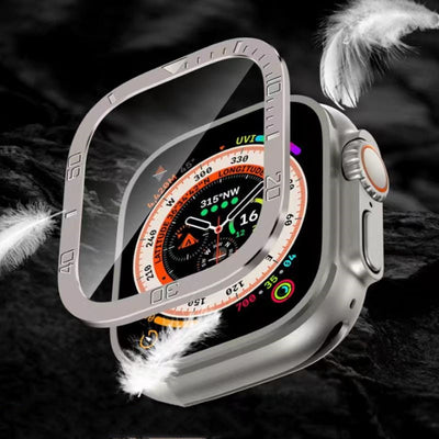 Tempered Glass Screen Protector Vollständiger Schutz für Apple Watch Ultra / Ultra2