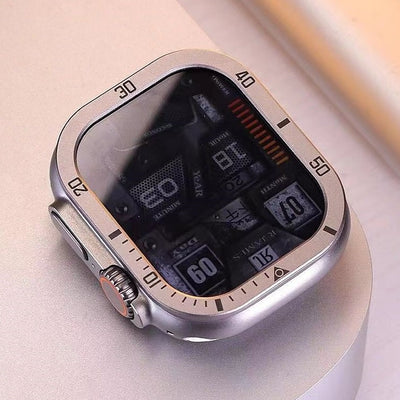 Tempered Glass Screen Protector Vollständiger Schutz für Apple Watch Ultra / Ultra2