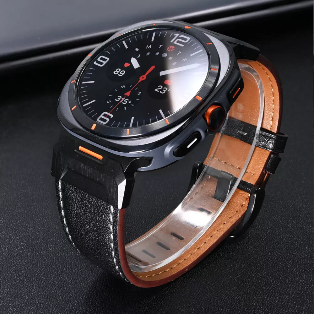 Taktisches Lederarmband für Samsung Watch 7 Ultra