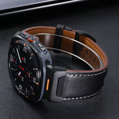 Taktisches Lederarmband für Samsung Watch 7 Ultra