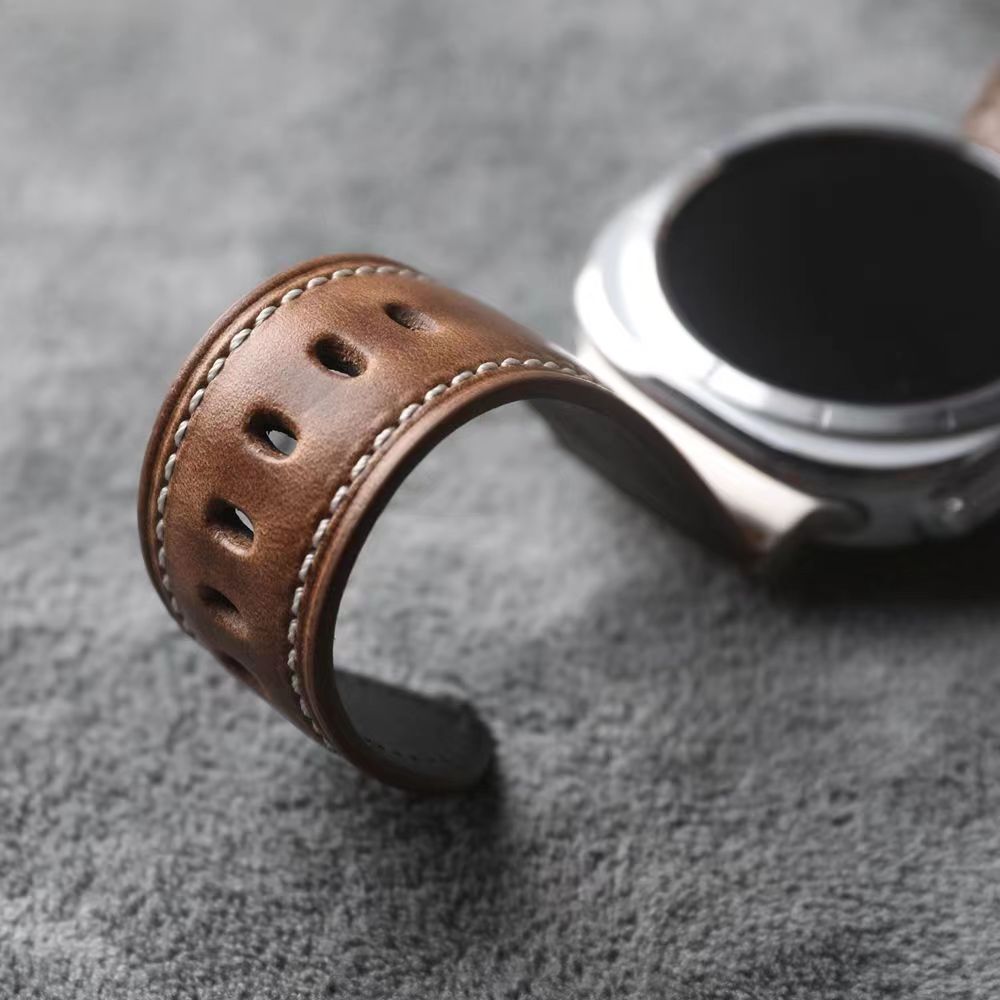 Lederband-Nappa für Samsung Watch Ultra